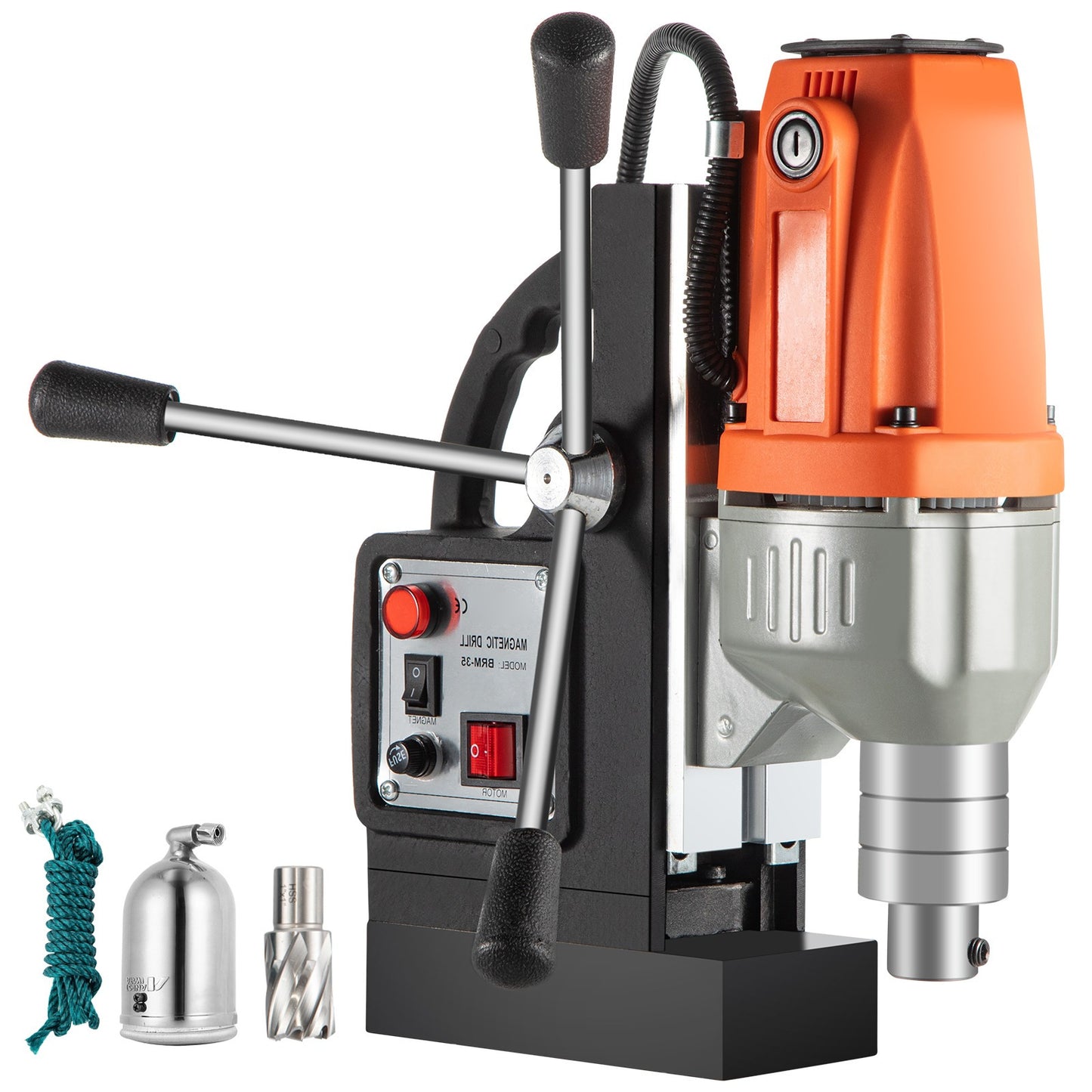 Magnetisch Boormachine – Magneetboormachine – Magneetboor – Elektrische Boormachine – Kolomboormachine – 980W Krachtige Motor – 35 mm Boordiameter
