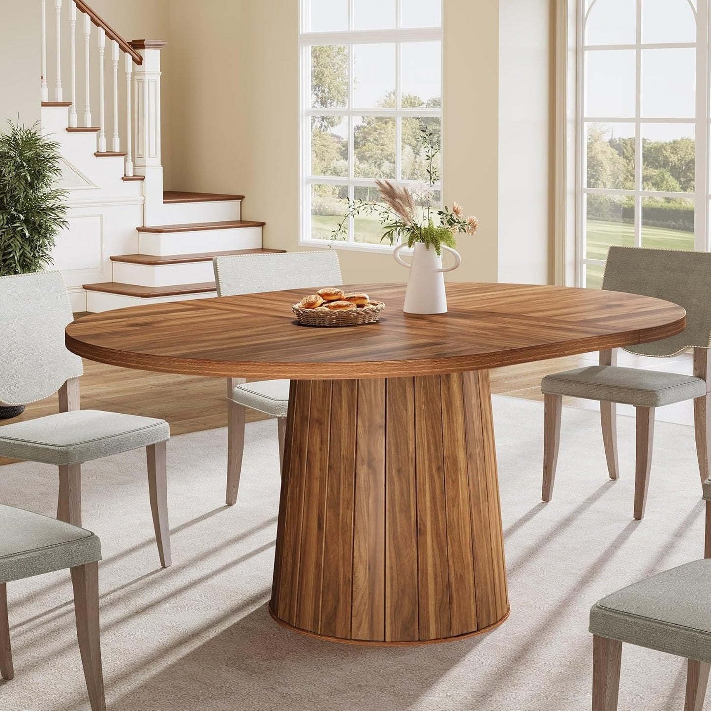 Computertafel – Computerbureau – Bureautafel – Werkplek – Office Desk – 180x80x75 cm – E1 Spaanplaat – Vintage Grijs/Zwart