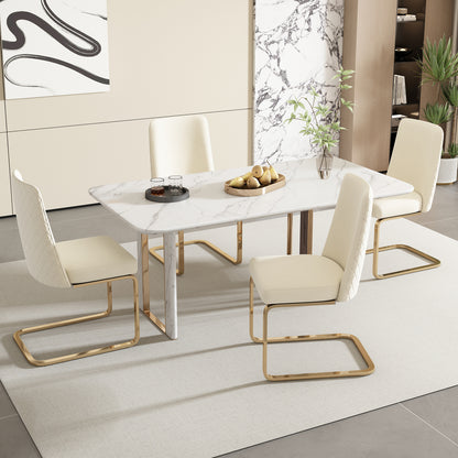 Fauteuil – Velvet Stoel – Lounge Stoel – Zithoek Meubel – Slaapkamerstoel – Diamantvormige Rugleuning – Luxe Stof – Zilverkleurig Metalen Frame