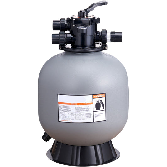 Zandfilter Voor Zwembaden – Zwembadfilter – Filterpomp – Zwembadreiniging – Waterzuivering – 55 Gallon Per Minuut – Weerbestendig Kunststof - QUORE