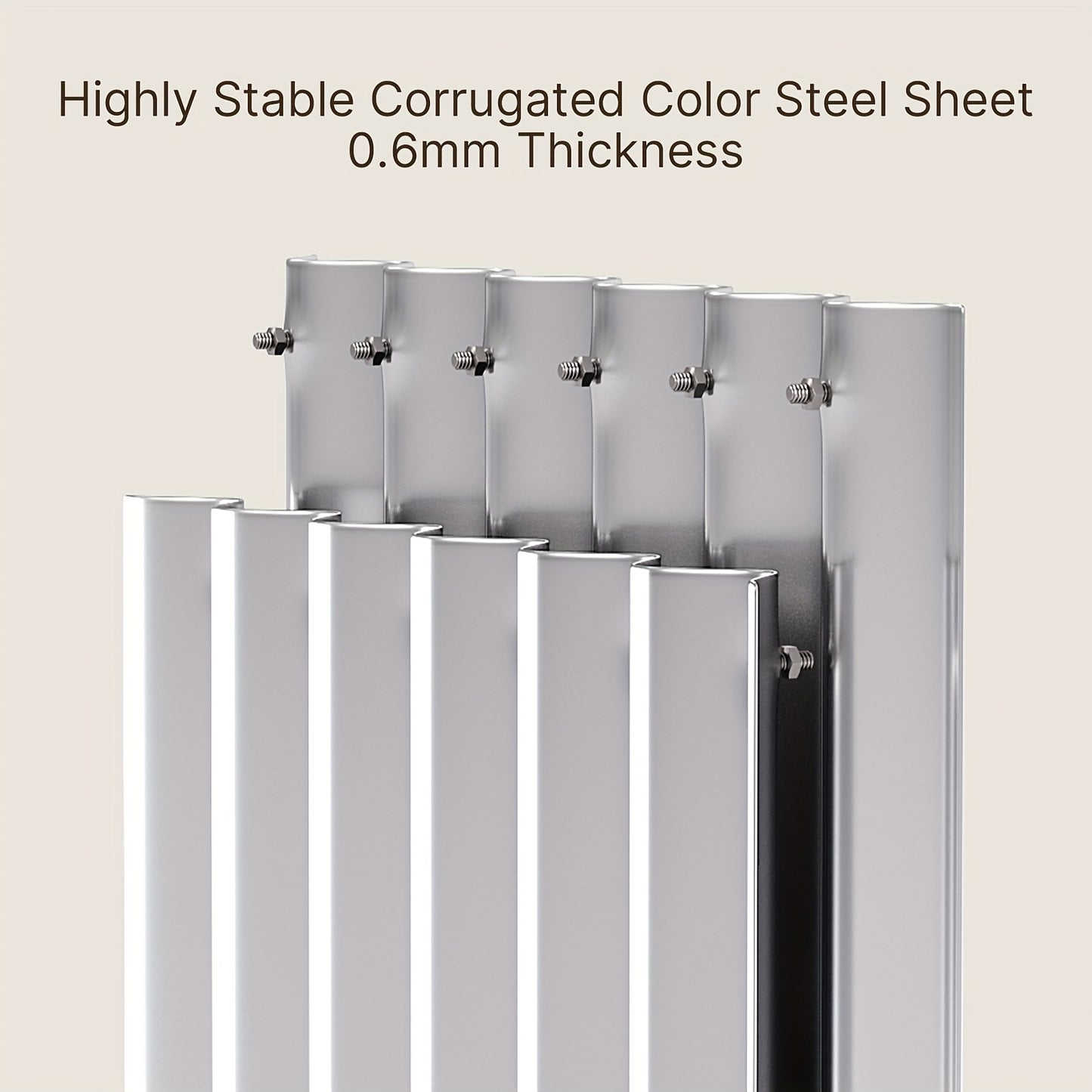 Hoogtebak Tuin – Verhoogd Plantenbed – Moestuinbak – Kruidenbak – Bloembak – Metalen Set – Roestbestendig – Ergonomisch Hoog – 160x80x80 cm