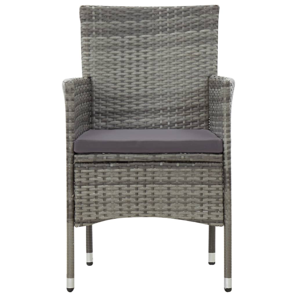 Loungeset – Tuinmeubelset – Zitgroep – Balkonset – Loungemeubel – Polyrotan – 5-Delig – Inclusief Comfortabele Kussens