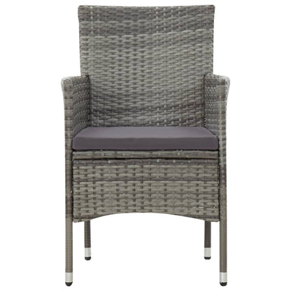 Loungeset – Tuinmeubelset – Zitgroep – Balkonset – Loungemeubel – Polyrotan – 5-Delig – Inclusief Comfortabele Kussens