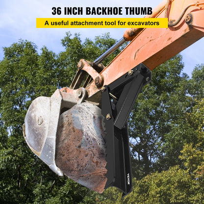Graafmachine Duim – Graafbakgrijper – Graafbakklem – Graafbakduim – Graafmachine Hulpstuk – Verstelbaar – 36 Inch Staalplaat – Heavy-Duty Constructie