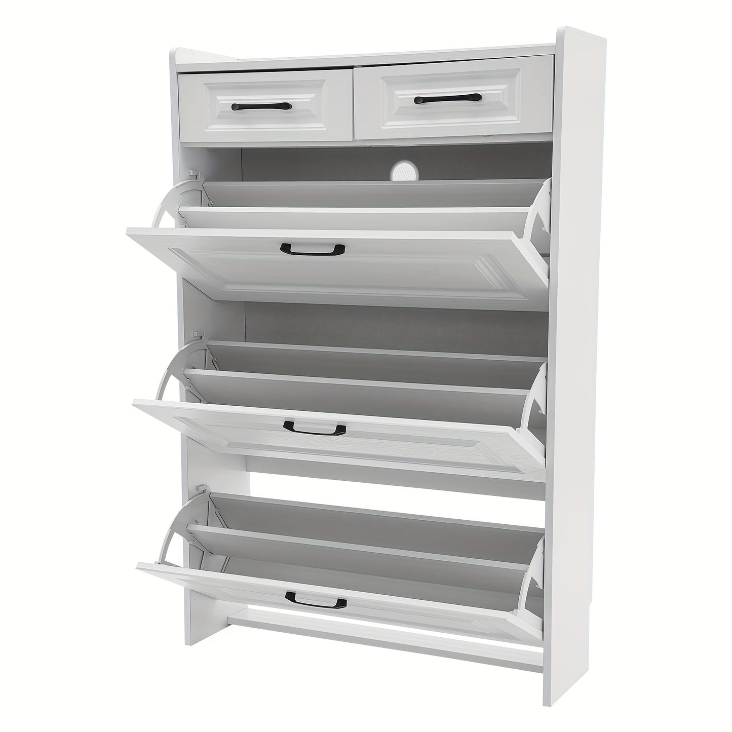 Schoenenkast – Schoenenrek – Schoenenopberger – Halmeubel – Schoenenbank – Wit Hout – 16-20 Paar – Ruimtebesparend Design