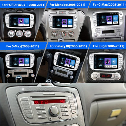 Autoradio – Multimediasysteem – Car Stereo – Inbouwradio – Android Auto – 7 Inch Touchscreen – Android 14 Systeem – GPS Navigatie – Achteruitrijcamera – 4+64GB – WiFi – FM RDS