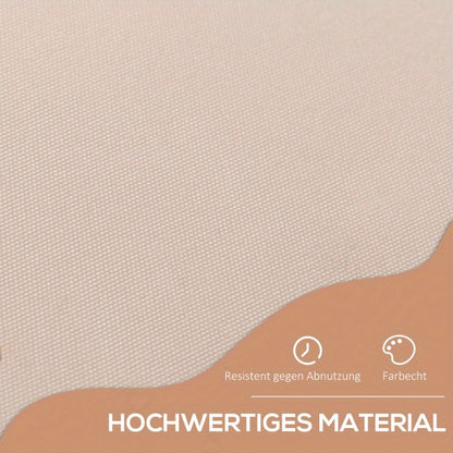 Inklapbaar Zonnescherm – Terrasscherm – Balkonzonnescherm – Schaduwdoek – Uittrekbaar Scherm – Verstelbaar In Hoogte – Aluminium Frame – 200x150 cm Creme Wit