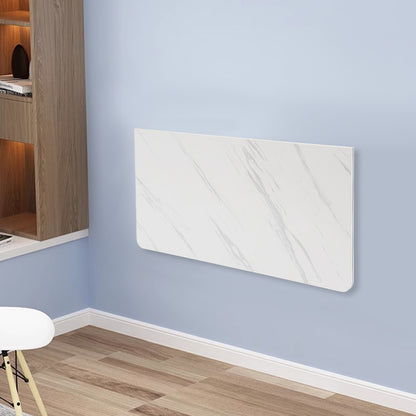 Wandklaptafel – Klaptafel – Muurtafel – Opklapbare Tafel – Ruimtebesparende Tafel – 80x40 cm – Hoogwaardig Wit Hout – Eenvoudige Montage