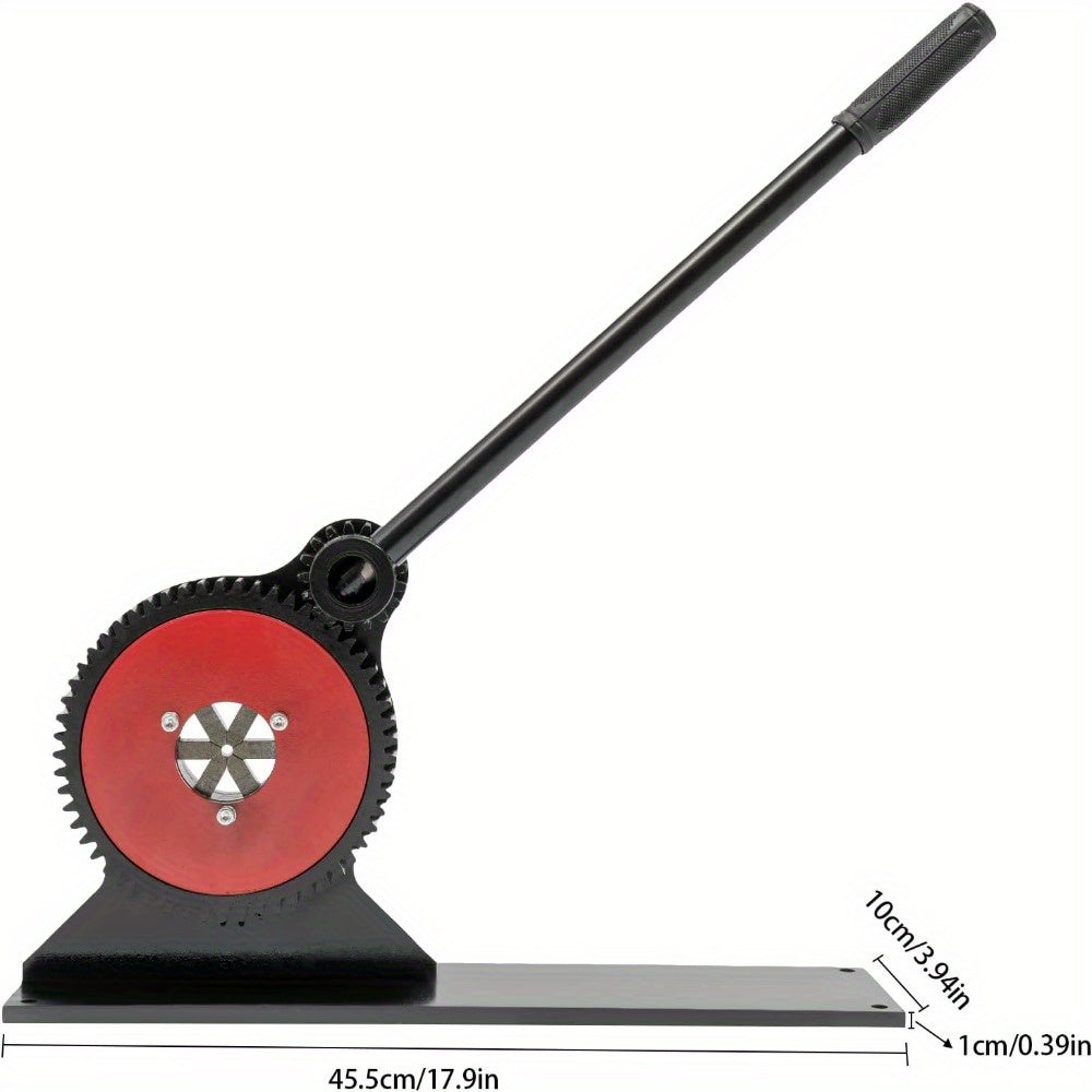 Buizenbuiger – Pijpenbuiger – Slangpers – Buigtool – Hydraulische Pers – Handmatig – 6 Persbekken – Gietijzer – 6-32 mm Buisdiameter – Compact & Duurzaam