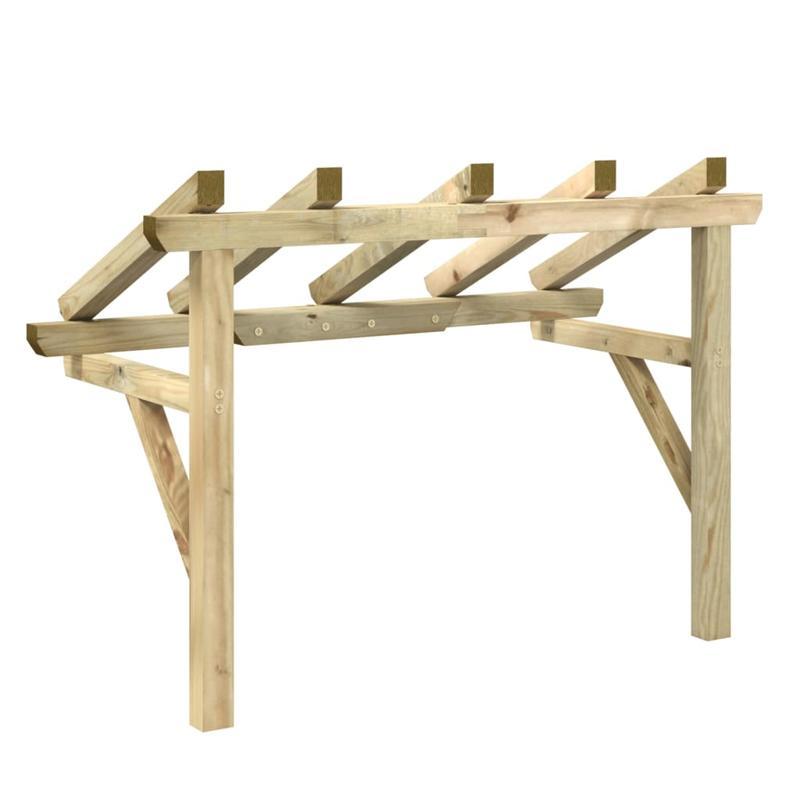 Kweekkast – Kweekbak – Broeikas – Kweektent – Kweekhuis – Massief Grenenhout – 150x100x100 cm – Weerbestendig Groen