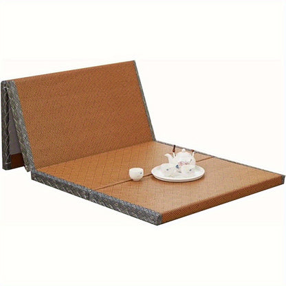 Tatami Mat – Vouwmat – Meditatie Mat – Yogamat – Futon Ondergrond – 200x120x3,5 cm – Natuurlijke Grasvezels – Rugondersteunend & Duurzaam