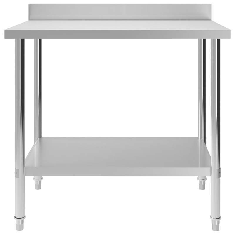 Modern Metal Workbench with 100x60x93cm Base - Sturdy Heavy-Duty Construction, 4-Wheel Rolling Design & Storage Shelves for Home Office Workshop, Compact Space-Saving Workspace, Robust Material Construction