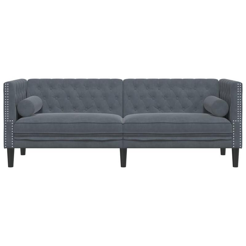 Buitenstoel – Tuinstoel – Terrasstoel – Balkonstoel – Buitenmeubel – Grijs – Weerbestendig En Duurzaam – Comfortabel En Lichtgewicht