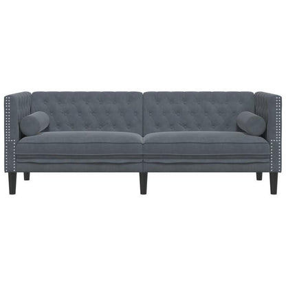 Buitenstoel – Tuinstoel – Terrasstoel – Balkonstoel – Buitenmeubel – Grijs – Weerbestendig En Duurzaam – Comfortabel En Lichtgewicht