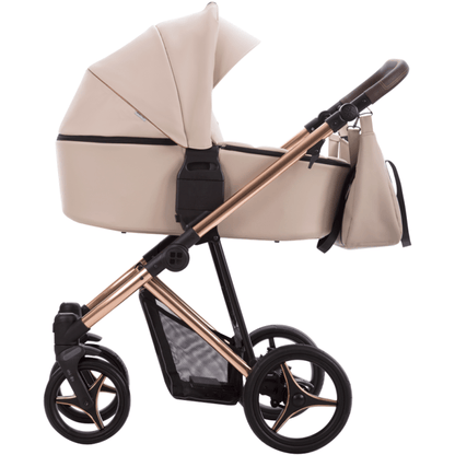 Kinderwagen – Wandelwagen – Buggy – Reiswieg – Combinatiewagen – 2-in-1 Multifunctioneel – Grote Duurzame Wielen – Verstelbare Handgreep