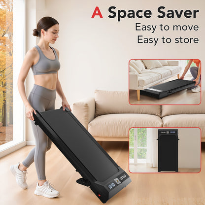 Loopband – Wandelband – Hardloopband – Fitnessband – Thuistrainer – Inklapbaar Design – 3-instelbare Hellingsstand