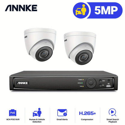 Beveiligingssysteem – IP Camera – Surveillance Camera – Bewakingscamera – Toezichtcamera – 3K Videoresolutie – Personen- & Voertuigdetectie