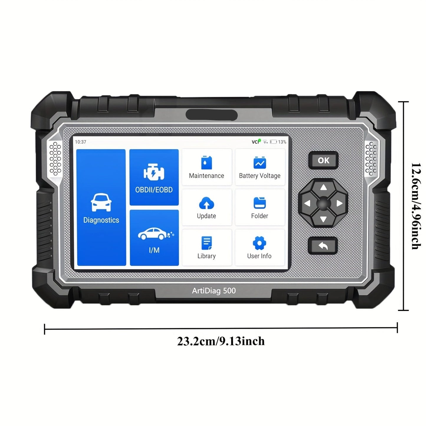 10,25" Autoradio – Multimedia Systeem – Touchscreen Radio – Android 13 Navigatie – CarPlay Android Auto – 8GB RAM 128GB Opslag – HD Display 1920x720 Pixels