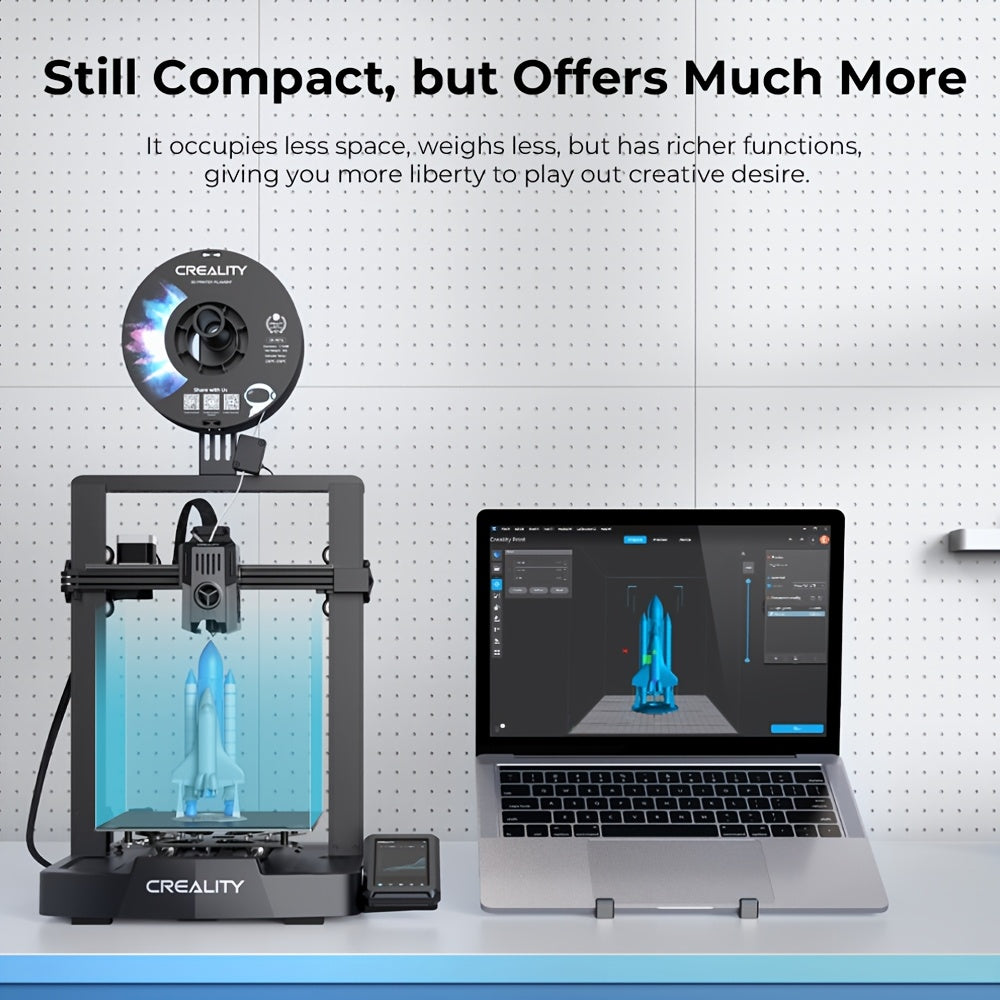 3D-printer – 3D-printapparaat – 3D-printingmachine – 3D-modelprinter – FDM-printer – Hoge printsnelheid 500 mm/s – Auto leveling met one-touch calibratie
