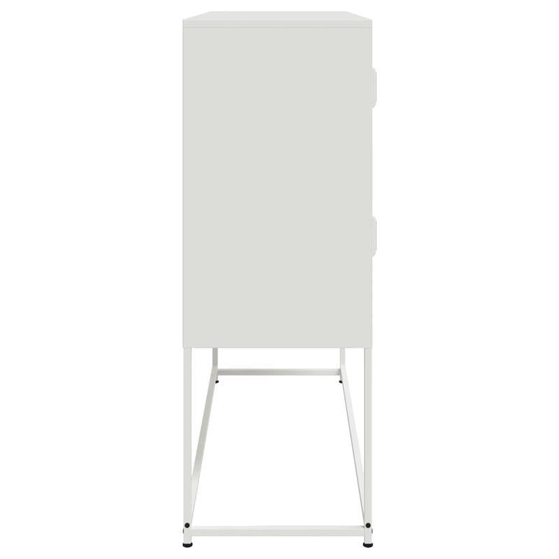 Sideboard 100.5x39x107cm steel wit Practical and removable