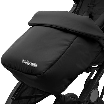 Kinderwagen – Buggy – Wandelwagen – Babywagen – Stroller – Zwart – Ultralicht Aluminium Frame – Compact Opvouwbaar