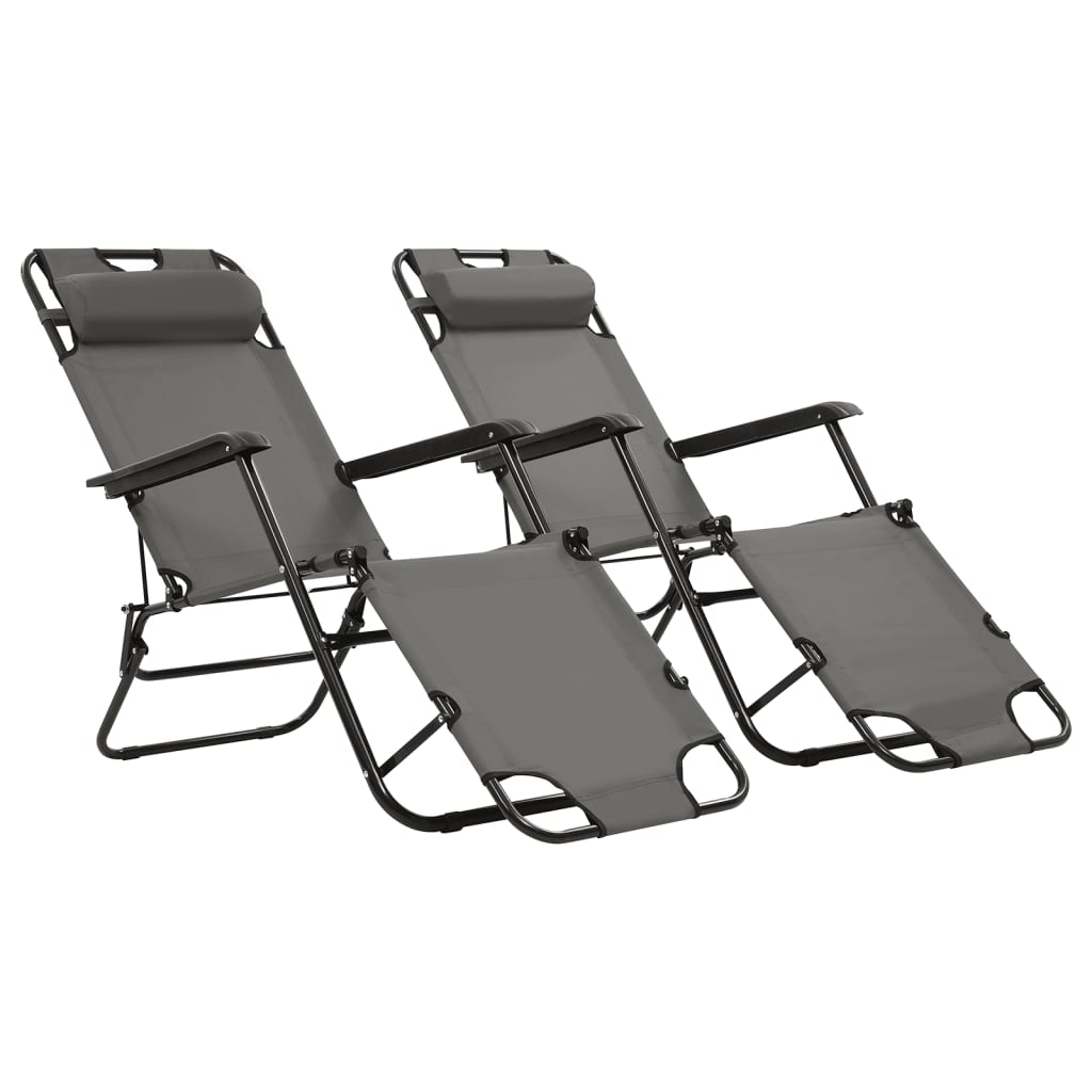 Verstelbare Ligstoel – Ligbed – Tuinstoel – Loungestoel – Balkonstoel – Katoenen Bekleding – Waterafstotende Kap