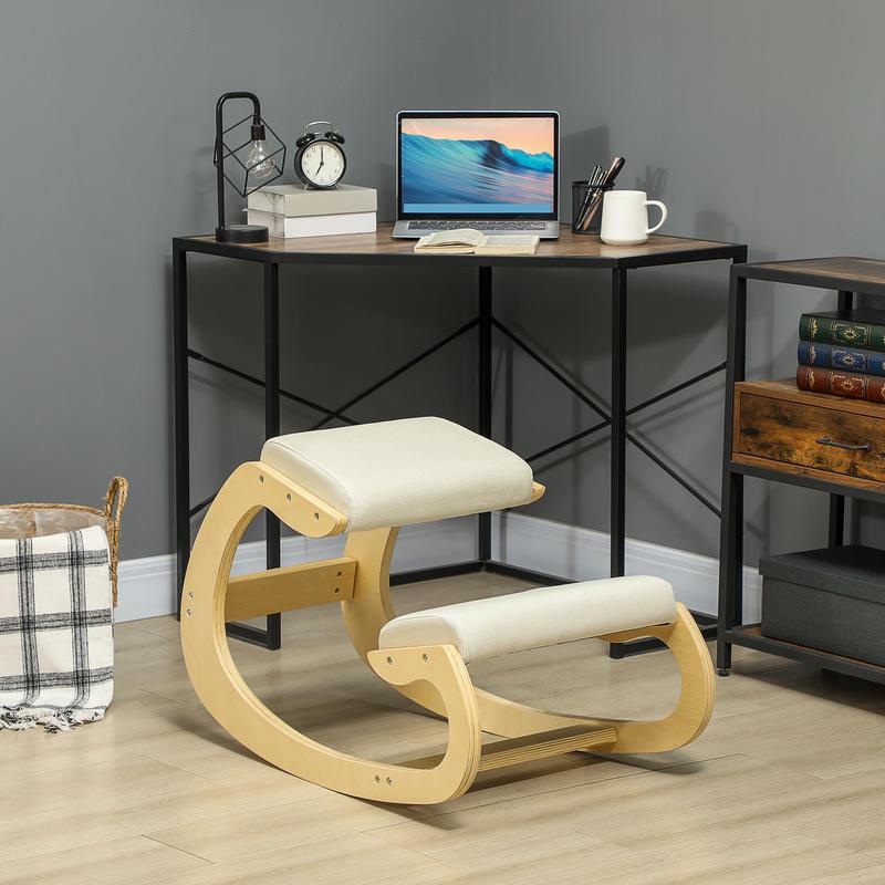 Kniekruk – Schommelkruk – Ergonomische Kruk – Zitkruk – Stoelkruk – Zacht Schuimzitting – Stevig Frame