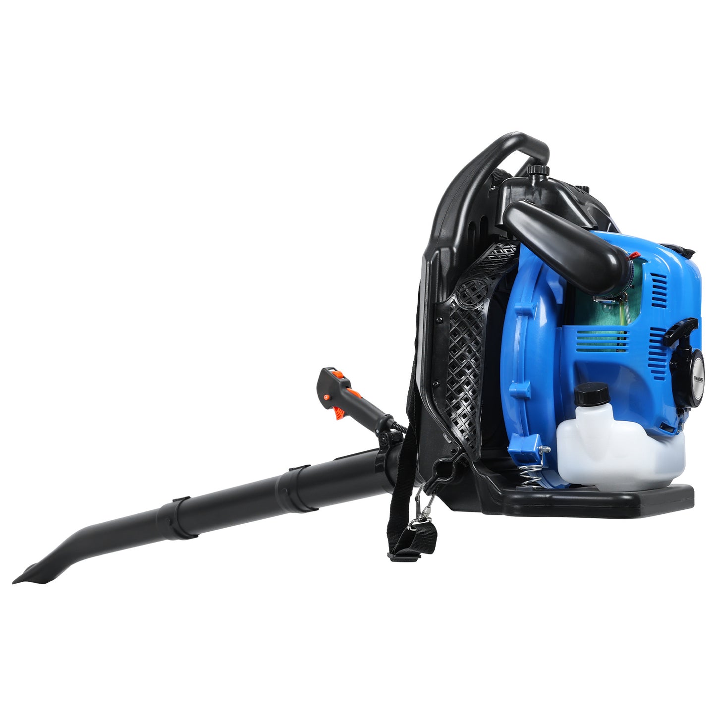 Bladblazer – Rugblazer – Bladzuiger – Luchtblazer – Tuinblazer – 4-Takt Benzinemotor – Ergonomisch Rugharnas – Grote Luchtstroom – Duurzame Kunststof Behuizing