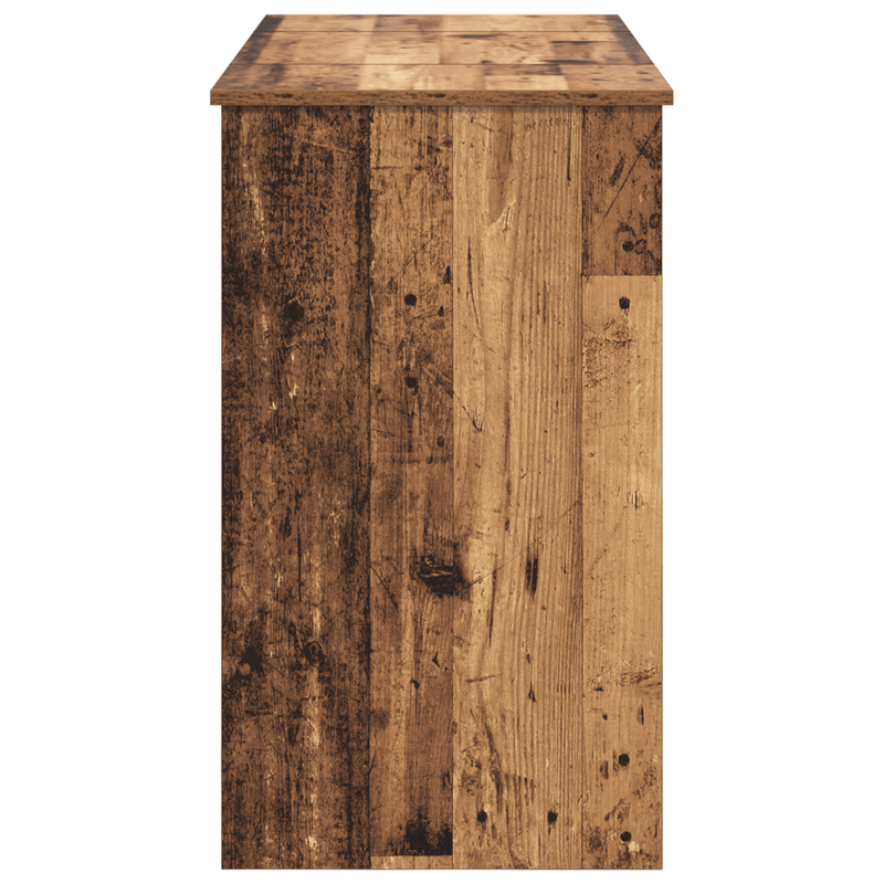 Dressing table met Mirror Old Wood 100x45x76cm