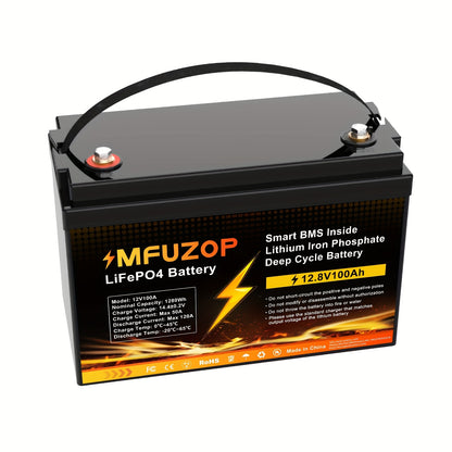 Lithium IJzerfosfaat Accu – Lithium Accu – 12V Accu – Camping Accu – Camper Accu – 12V 300Ah Capaciteit – Intelligent Smart BMS Veilig Systeem