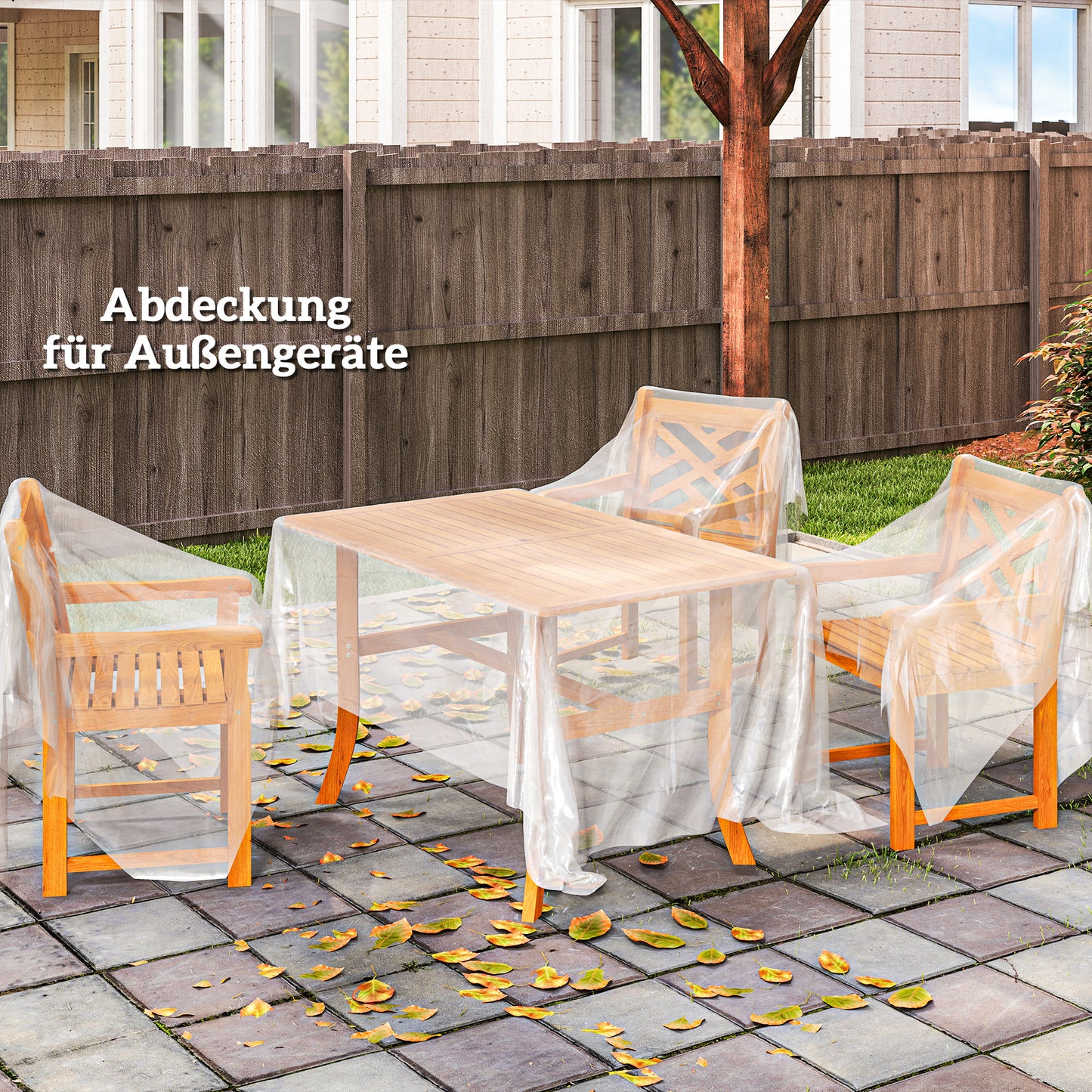 Kasfolie – Tuinfolie – Kassenfolie – Groentetunnelfolie – Tuinzeil – 0,15 mm Polypropyleen – 8 x 10 Meter Waterdicht & UV-Beschermd