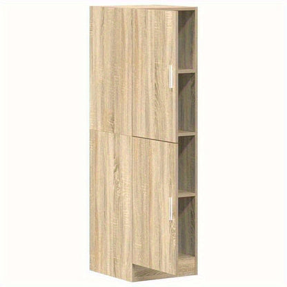 Keukenkastje – Keukenmeubel – Keukenonderkast – Opbergkast – Buffetkast – Sonoma Eiken – Houtmateriaal – Compact 38x41,5x131,5 cm