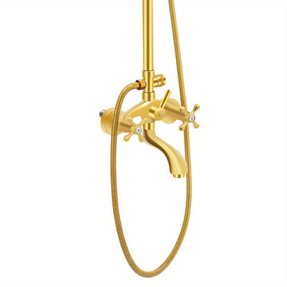 Doucheset – Douchekraan – Shower Fitting – Regendouche – Handdouche – 4-in-1 Functie – Verstelbare 73-116 cm Glijstang
