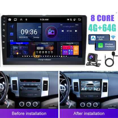 Autoradio – Auto Radio – Multimedia Radio – 2 DIN Radio – Touchscreen Autoradio – 9 Inch HD Scherm – Draadloos CarPlay & Android Auto