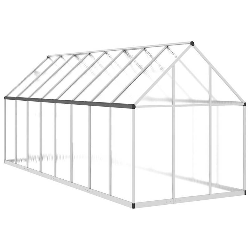 Kweekkas – Tuinkas – Broeikas – Kas – Kweekbak – Stevig Aluminium Frame – 445x169x195 cm – Duurzaam Kunststof – Eenvoudige Montage