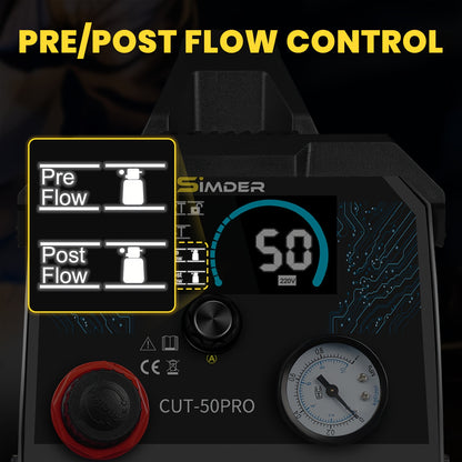 plasmasnijder – plasma cutter – snijbrander – plasma snijmachine – plasmamachine – 50 Amp snijstroom – non-touch pilot ARC technologie