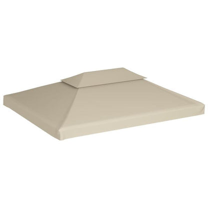 Partytentzeil – Vervangingshoes – Tentdak – Partytenthoes – Pergola zeil – Beige – Waterbestendig 310 g/m² – Afmeting 3x4 meter