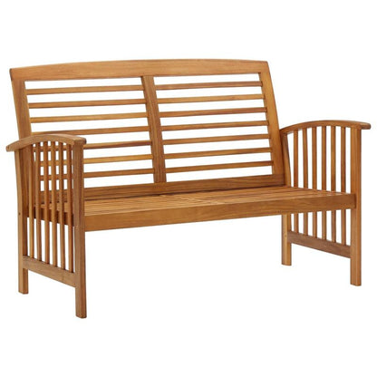 3-delige Loungeset – Tuinmeubel – Loungeset Hout – Buitenmeubel – Balkonset – Acaciahout – Weerbestendig – Compact Design