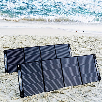 200W Zonnepaneel – Zonnecel Panelen – Opvouwbaar Zonnepaneel – Draagbaar Solar Paneel – Monokristallijn Zonnepaneel – Hoog Rendement 23,4% – Weerbestendig Met ETFE Coating