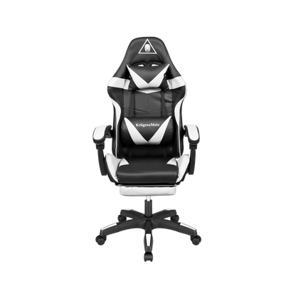 Gamingstoel – Gamestoel – Gaming Chair – Game Stoel – Bureaustoel – Draaibaar – Verstelbare Rugleuning tot 145° – Met Voetensteun en Massagefunctie