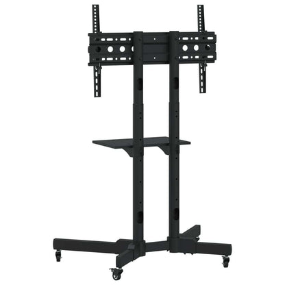 Mobiele Tv-Standaard – Tv-Console – Tv-Meubel – Tv-Beugel – Mediasetwagen – Voor 32-70 Inch – Max 50 kg Draagvermogen – Met Extra Opbergruimte