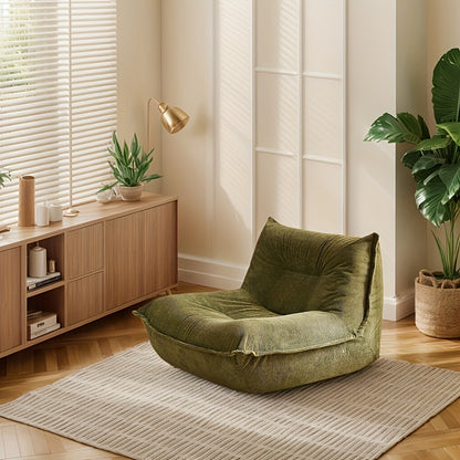 Ergonomische Sofa – Bank – Loveseat – Zitmeubel – Leunbank – Modern Design – Geheugenfoam Zitcomfort – Lichtgroene Polyester Bekleding