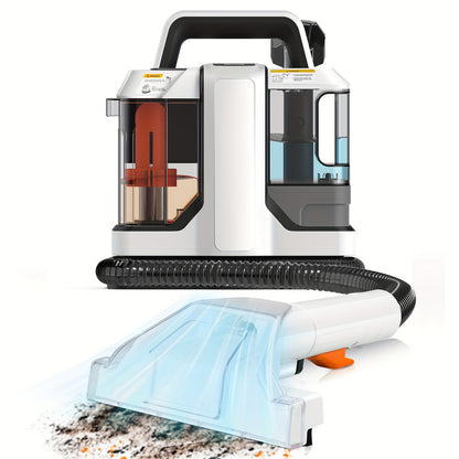 15Kpa Powerful Pet Stain Remover Carpet Cleaner, 750W Handheld Upright Vacuum With Multi-Function Tools, Electric Powered 220-240V With EU Plug For Sofas, Curtains, And Home Use