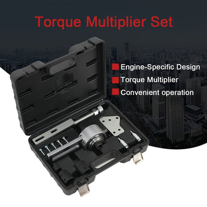 Torsievermenigvuldiger Set – Momentsleutel Versterker – Krachtversterker – Draaimomentvergroter – Momentvermenigvuldiger – Lagerstaal – Geschikt Voor Ford Motoren – Precisie Montage