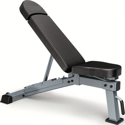 Verstelbare Trainingsbank – Fitnessbank – Krachtbank – Buikspierbank – Gewichtscapaciteit 450 Kg – Veelzijdige Instellingen