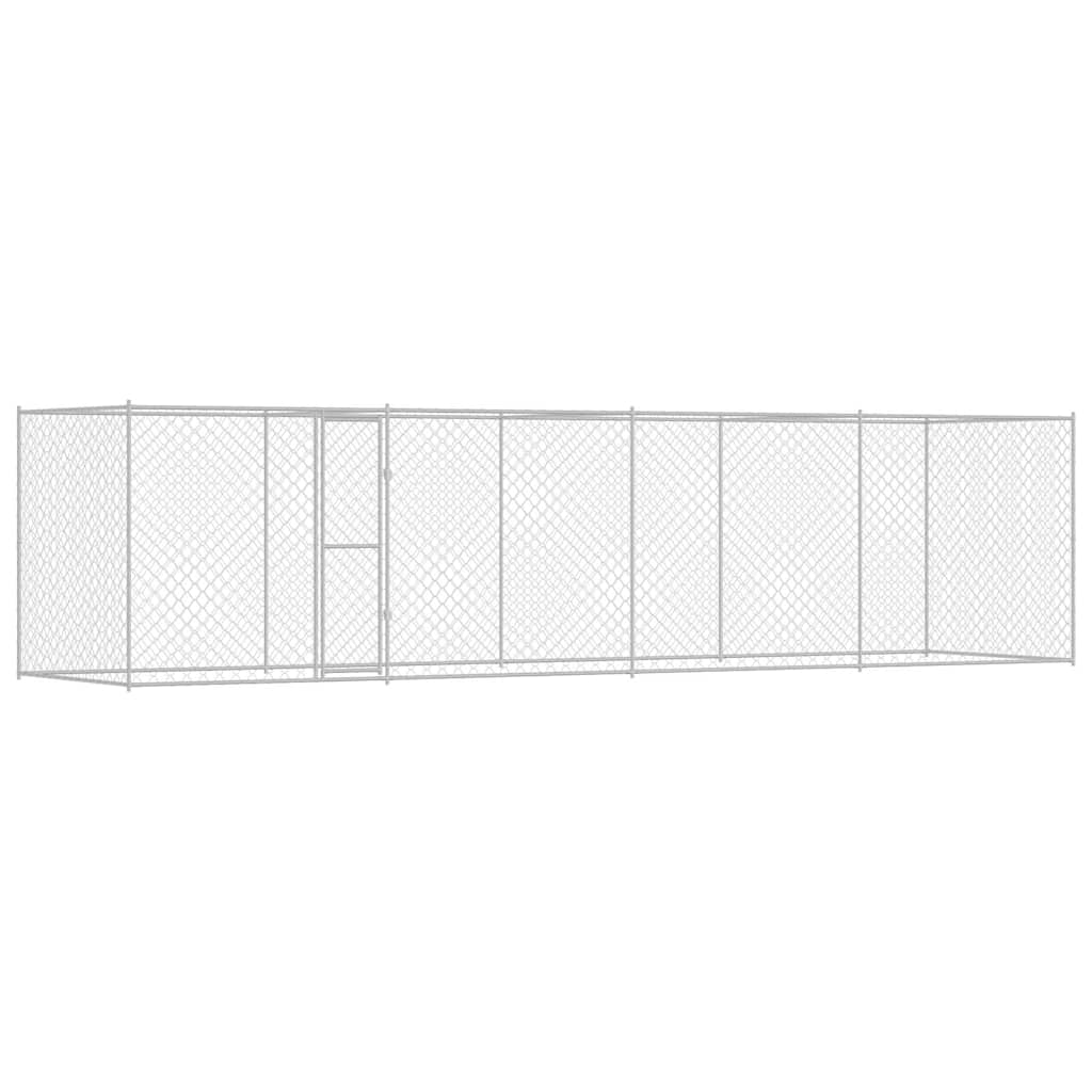 Hondenren – Puppyren – Hondenkennel – Hekken – Konijnenren – 8 x 2 x 2 m – Gegalvaniseerd Staal – Weerbestendig Outdoor Design