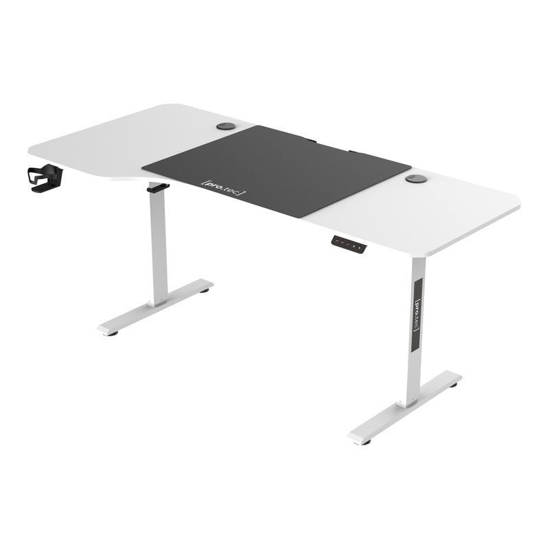 Verstelbaar Bureau – Zit-Sta Bureau – Hoogte Verstelbaar Bureau – Bureau Met Wieltjes – Elektrisch Verstelbaar – 120x60 cm Tafelblad – Met Geheugenfunctie