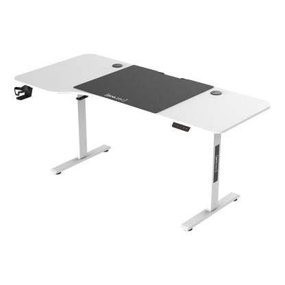 Verstelbaar Bureau – Zit-Sta Bureau – Hoogte Verstelbaar Bureau – Bureau Met Wieltjes – Elektrisch Verstelbaar – 120x60 cm Tafelblad – Met Geheugenfunctie
