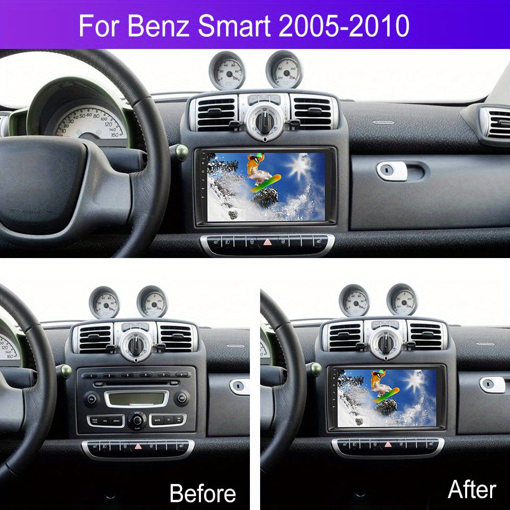 Android Autoradio – Multimedia Speler – Navigatie Systeem – Touchscreen Radio – Car Stereo – 9 Inch IPS Scherm – Wireless CarPlay & Android Auto – AHD Achteruitrijcamera & Stuurwielbediening Met Microfoon