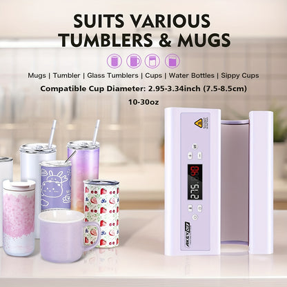 Bekerpers – Mokpers – Sublimatiepers – Warmtepers – Tumblerpers – Lichtpaars – Snelle en Gelijkmatige Verwarming – Stevige Aluminiumconstructie